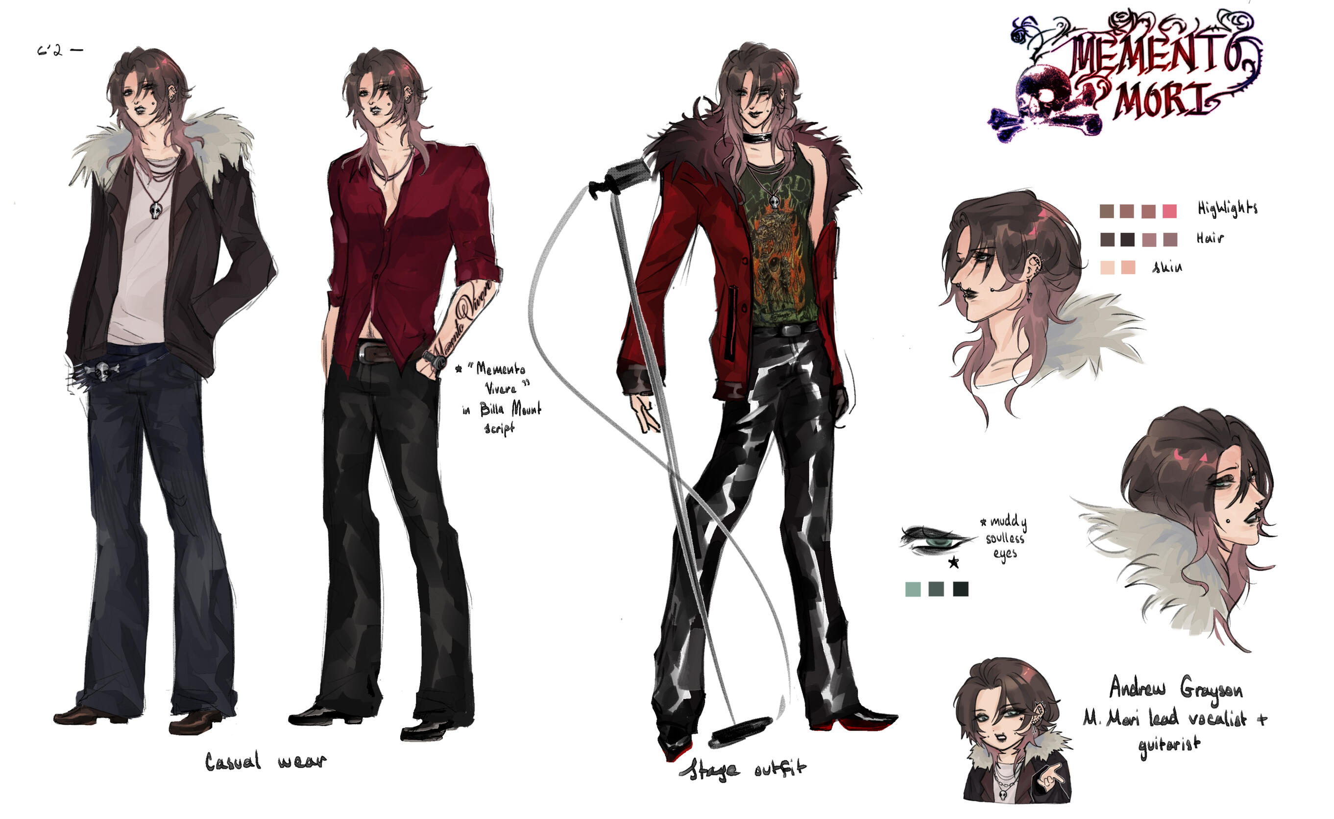 andrew ref sheet