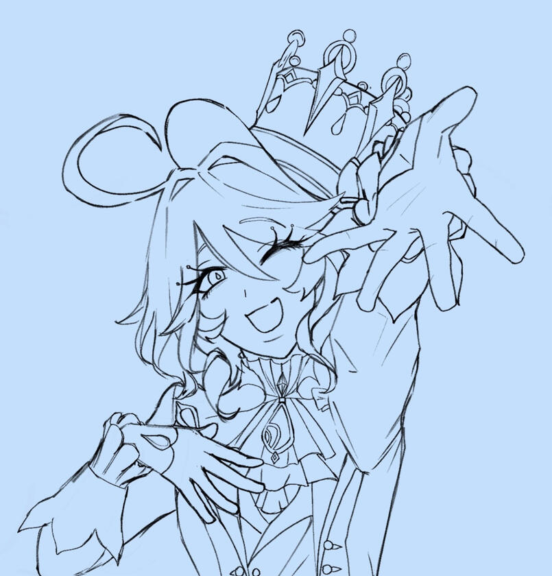 furina lineart