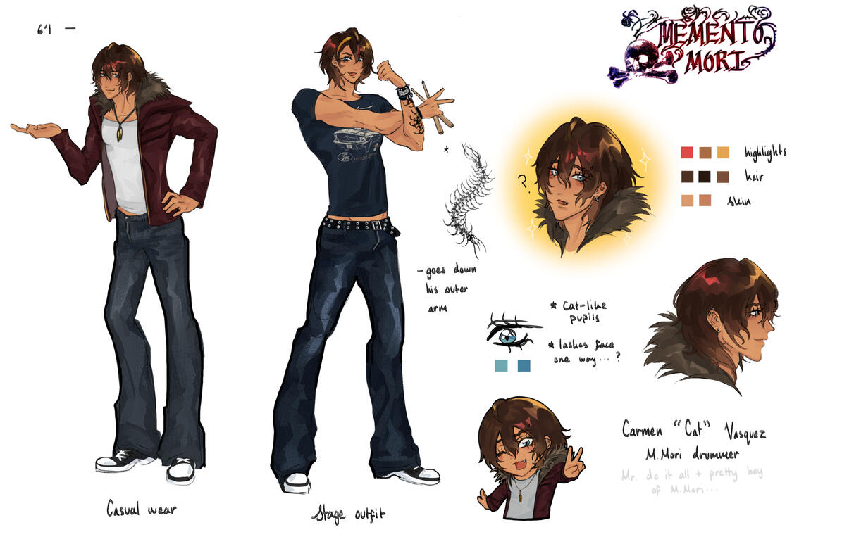 cat ref sheet