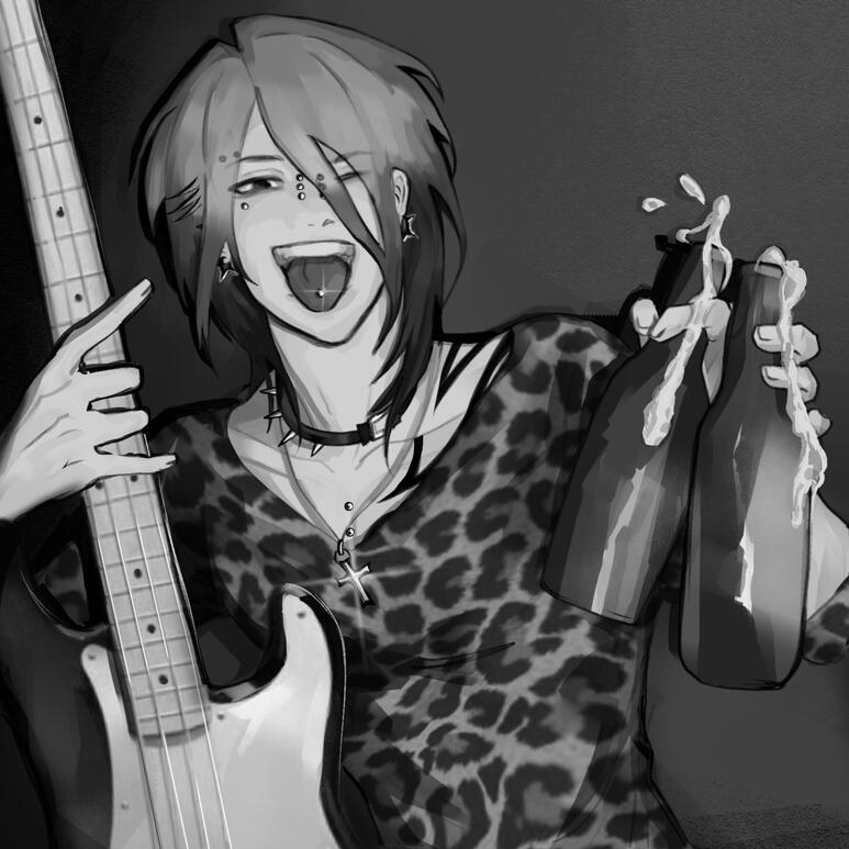 gale full render (monochrome) gale full render (monochrome)